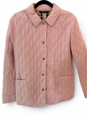 Burberry Quilted Pink Jacket